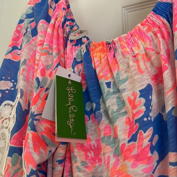 Lilly Pulitzer Zaylee off the shoulder top - Picture 7 of 9
